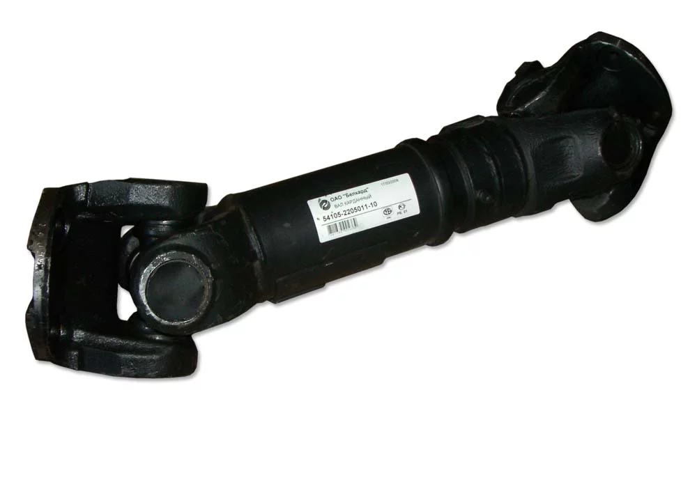 фото вал карданный средний  629 мм (торцевые шлицы) с/сбор 54105-2205011-10 