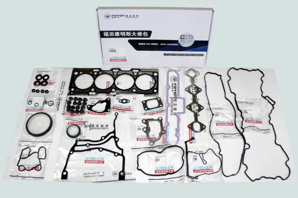 фото рк прокладок двигателя isf2.8 (полный комплект) / foton DP05651195 